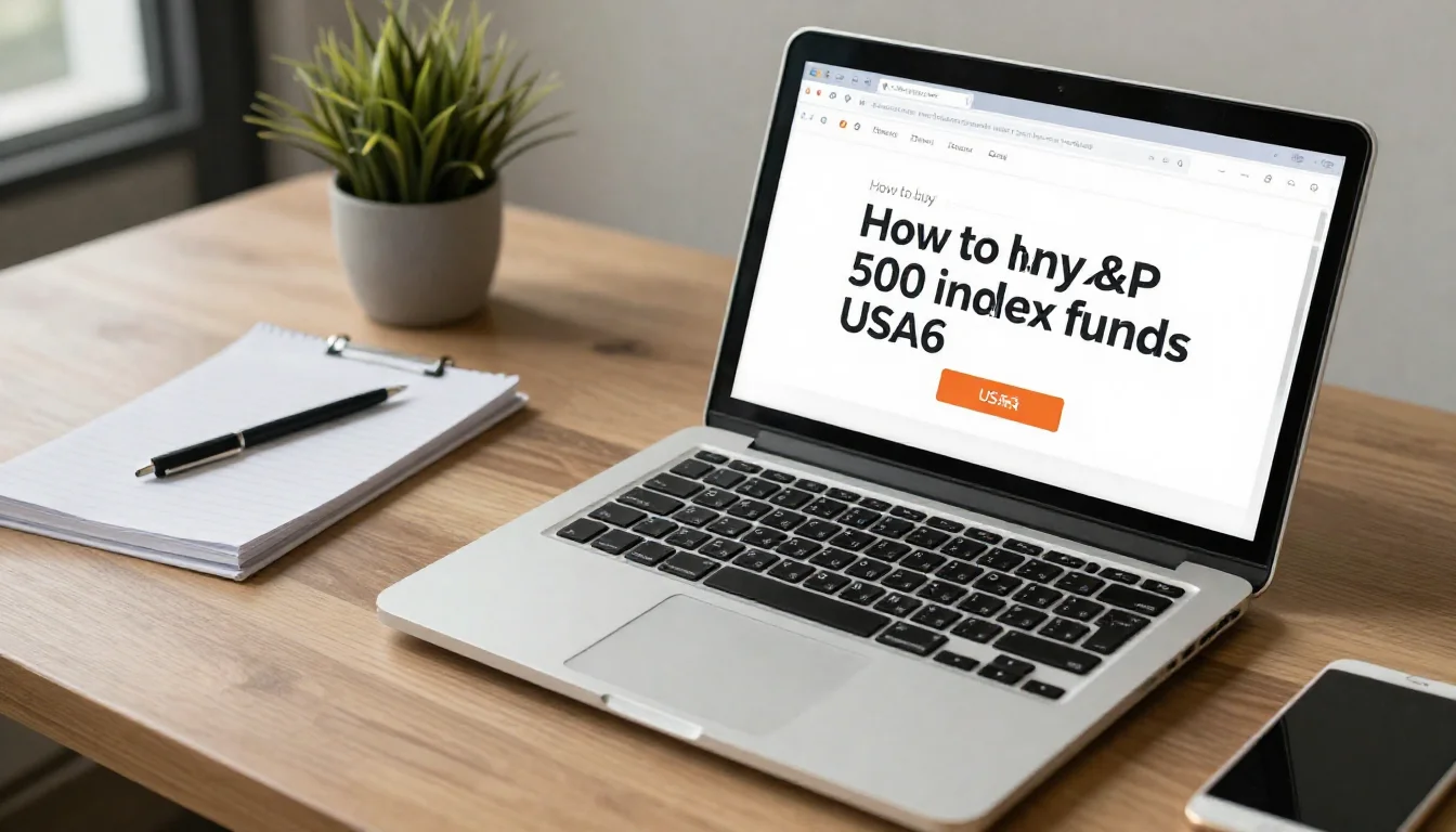 How to buy S&P 500 index funds in USA
