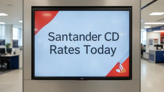 Santander CD Rates Today