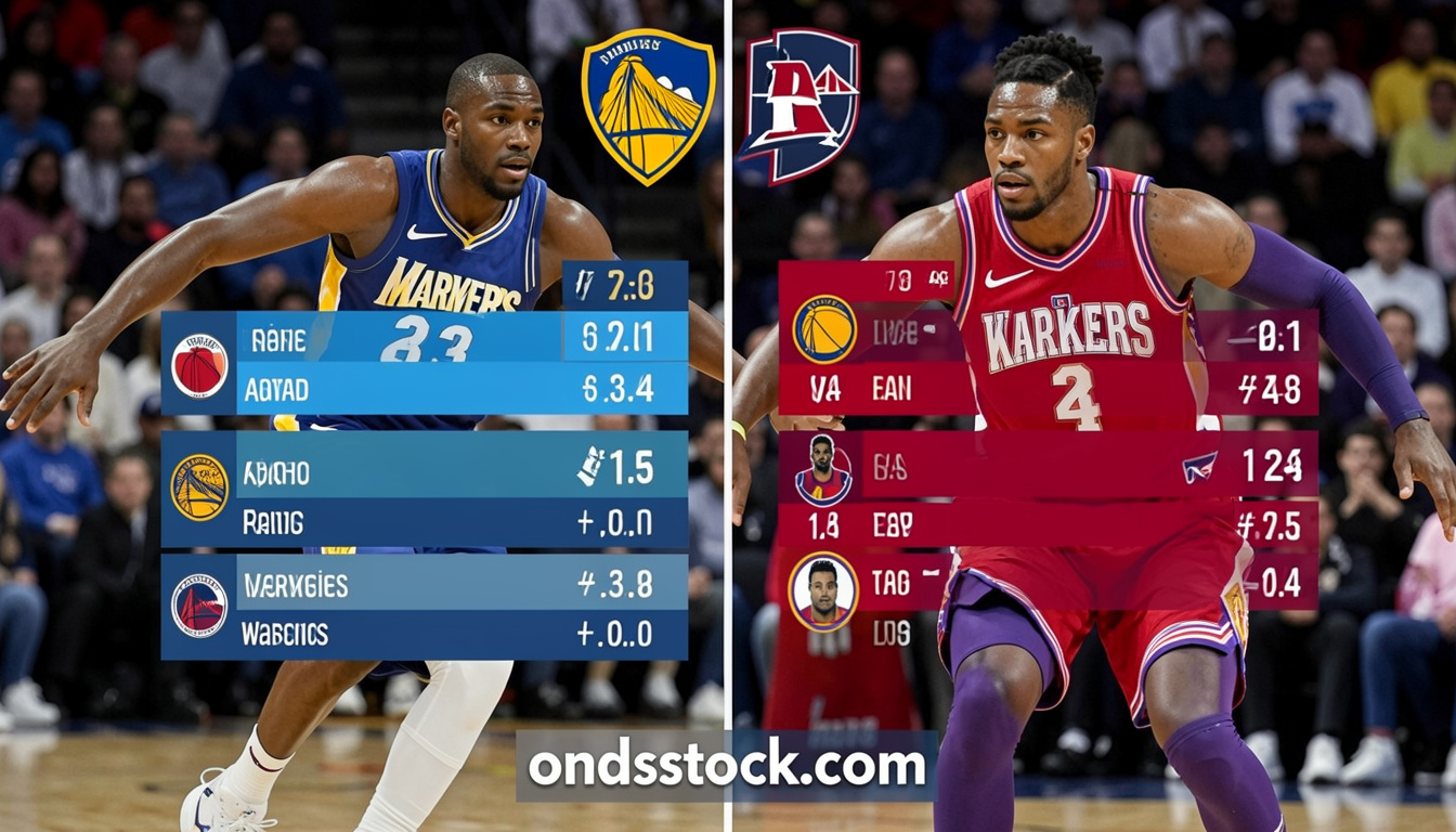 golden state warriors vs portland trail blazers match player stats
