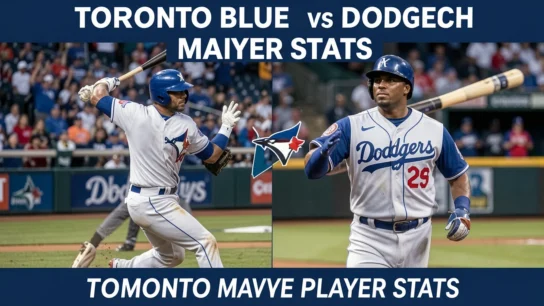 Toronto Blue Jays vs Dodgers Match Player Stats