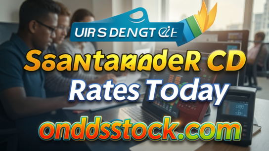 santander cd rates today