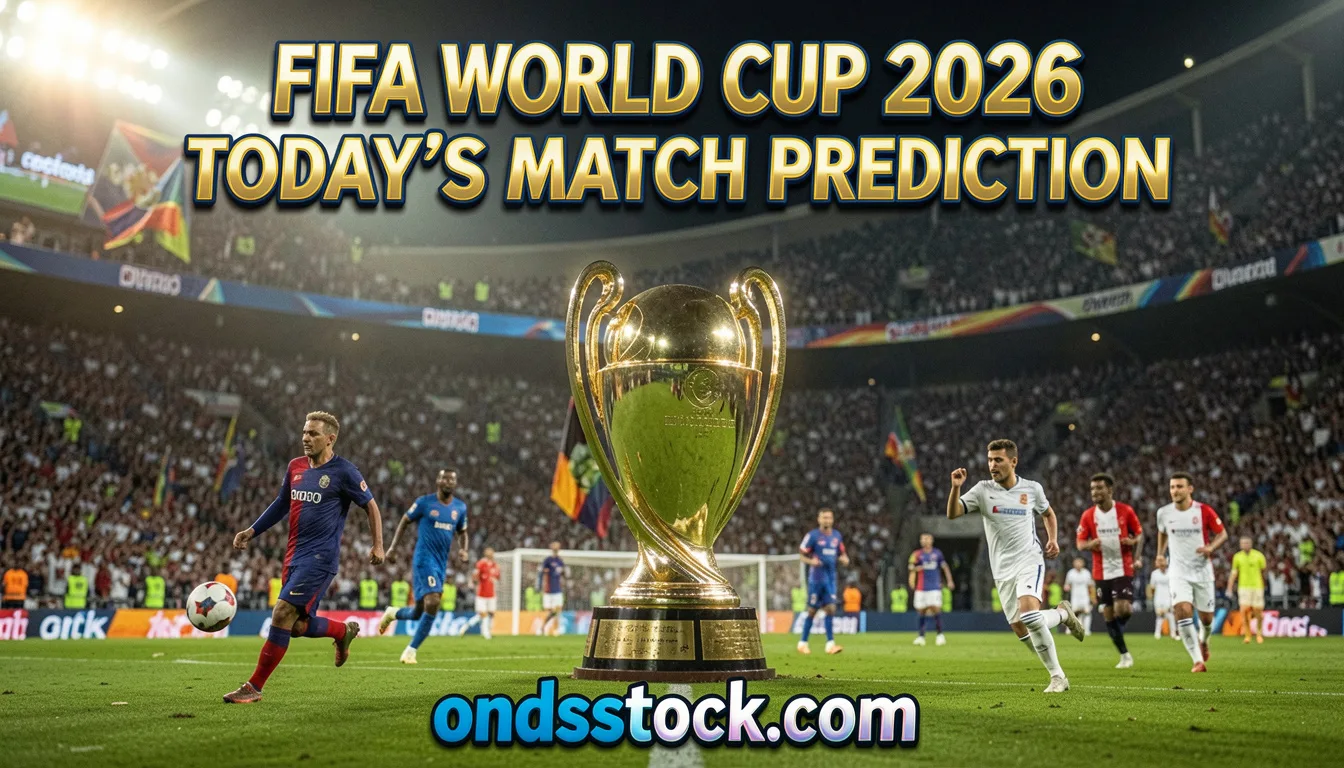 fifa world cup 2026 today's match prediction