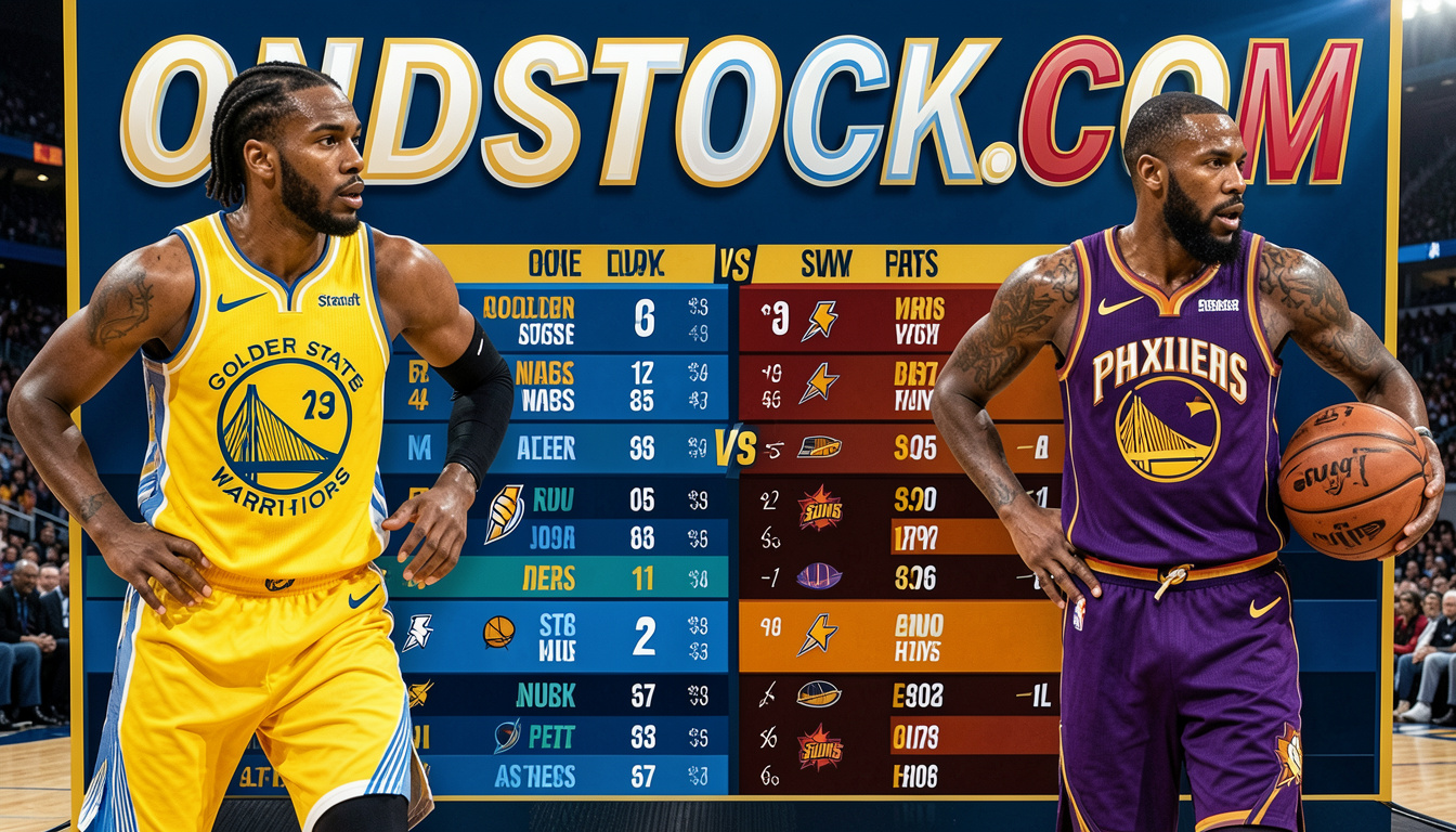 golden state warriors vs phoenix suns match player stats