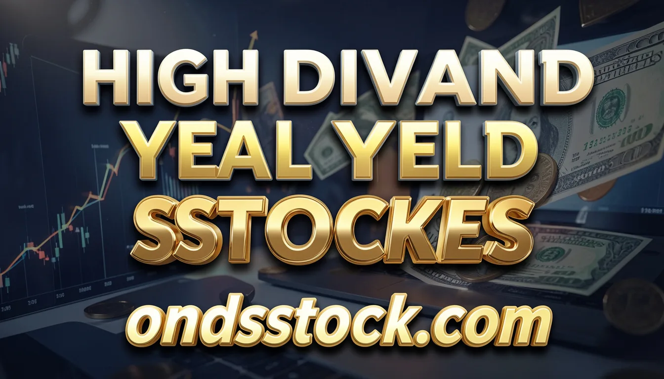 high dividend yield stocks