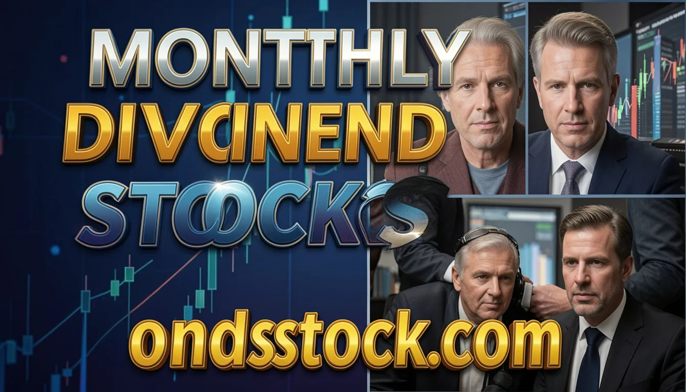 monthly dividend stocks
