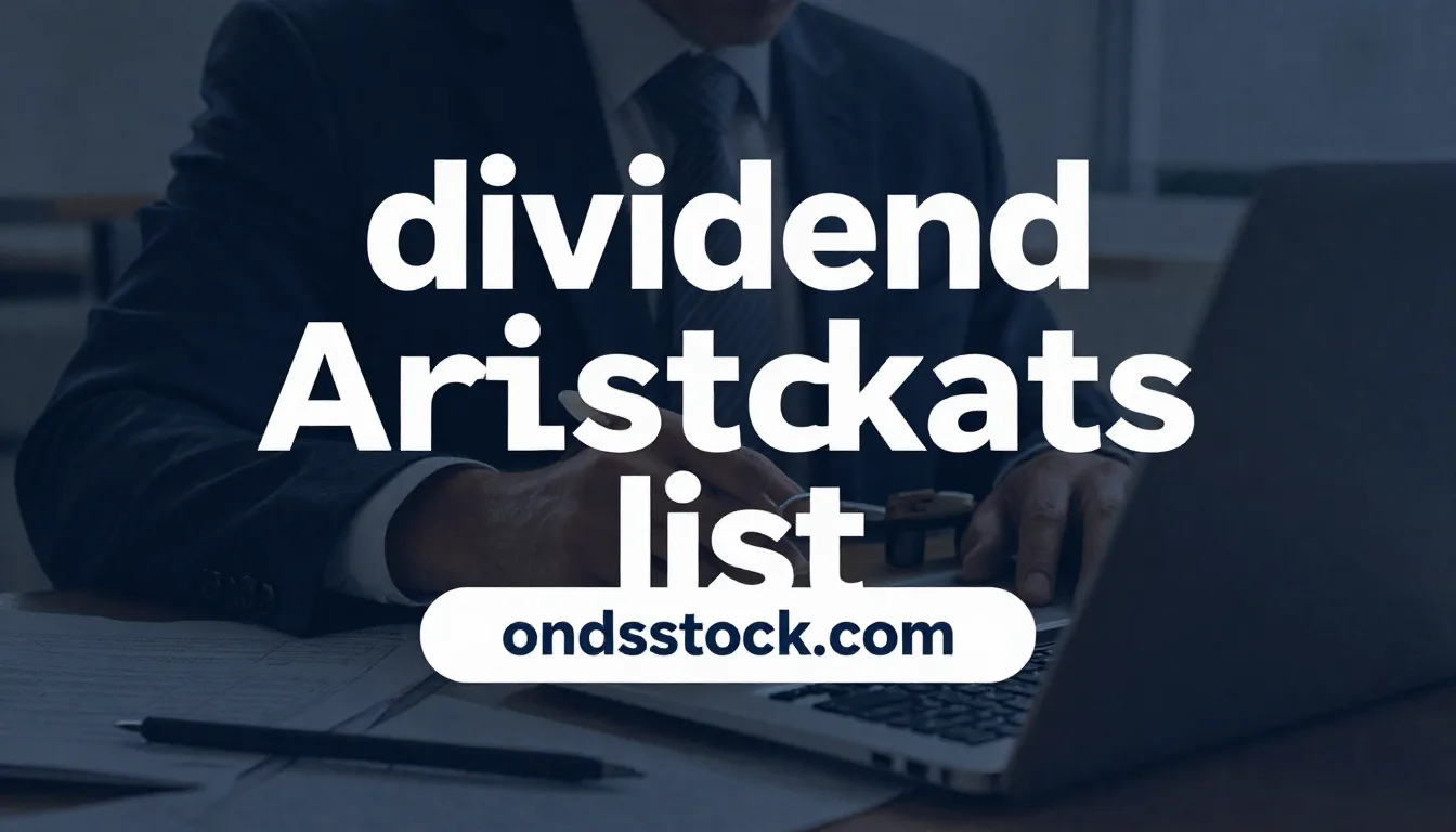 dividend aristocrats list