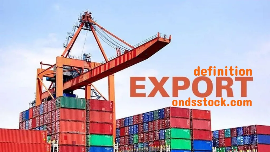 export definition