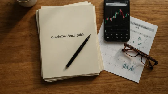 Oracle Dividend Quick