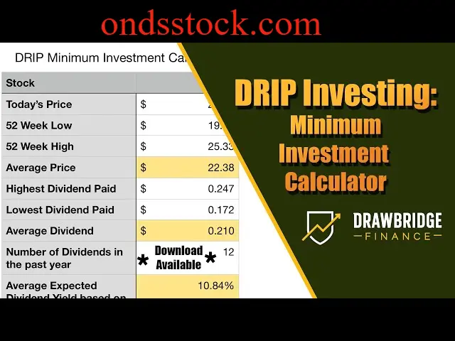 DRIP Calculator Dividend