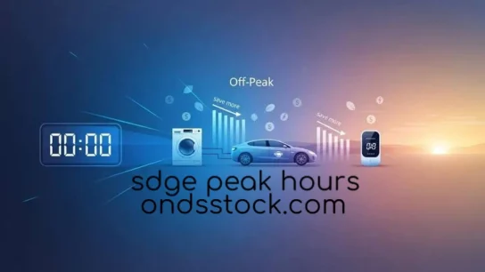 sdge peak hours